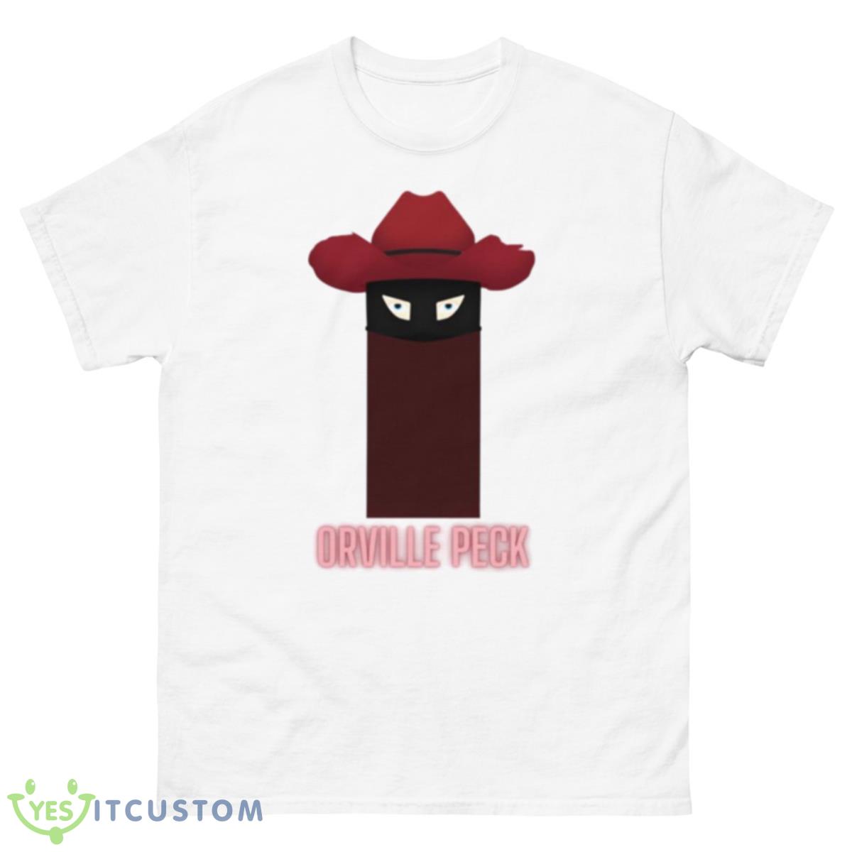 Orville Cowboy Peck Face E Shirt 10 Orville Cowboy Peck Face E Shirt - 500 Men’s Classic Tee Gildan