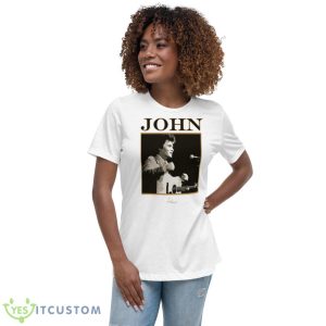 Other Side Of Town John Prine Shirt - Women's Relaxed Short Sleeve Jersey Tee