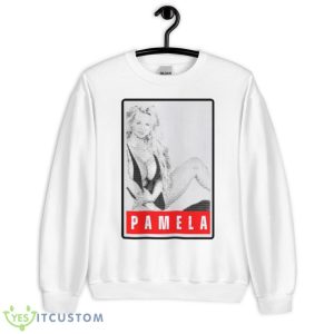 Pamela Anderson In Bikini Shirt - Unisex Heavy Blend Crewneck Sweatshirt