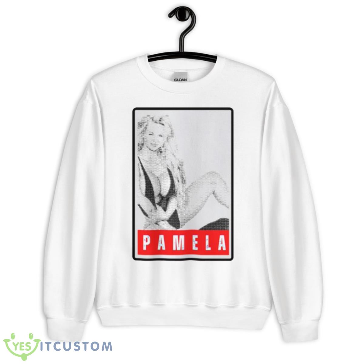 Pamela Anderson In Bikini Shirt 11 Pamela Anderson In Bikini Shirt - Unisex Heavy Blend Crewneck Sweatshirt