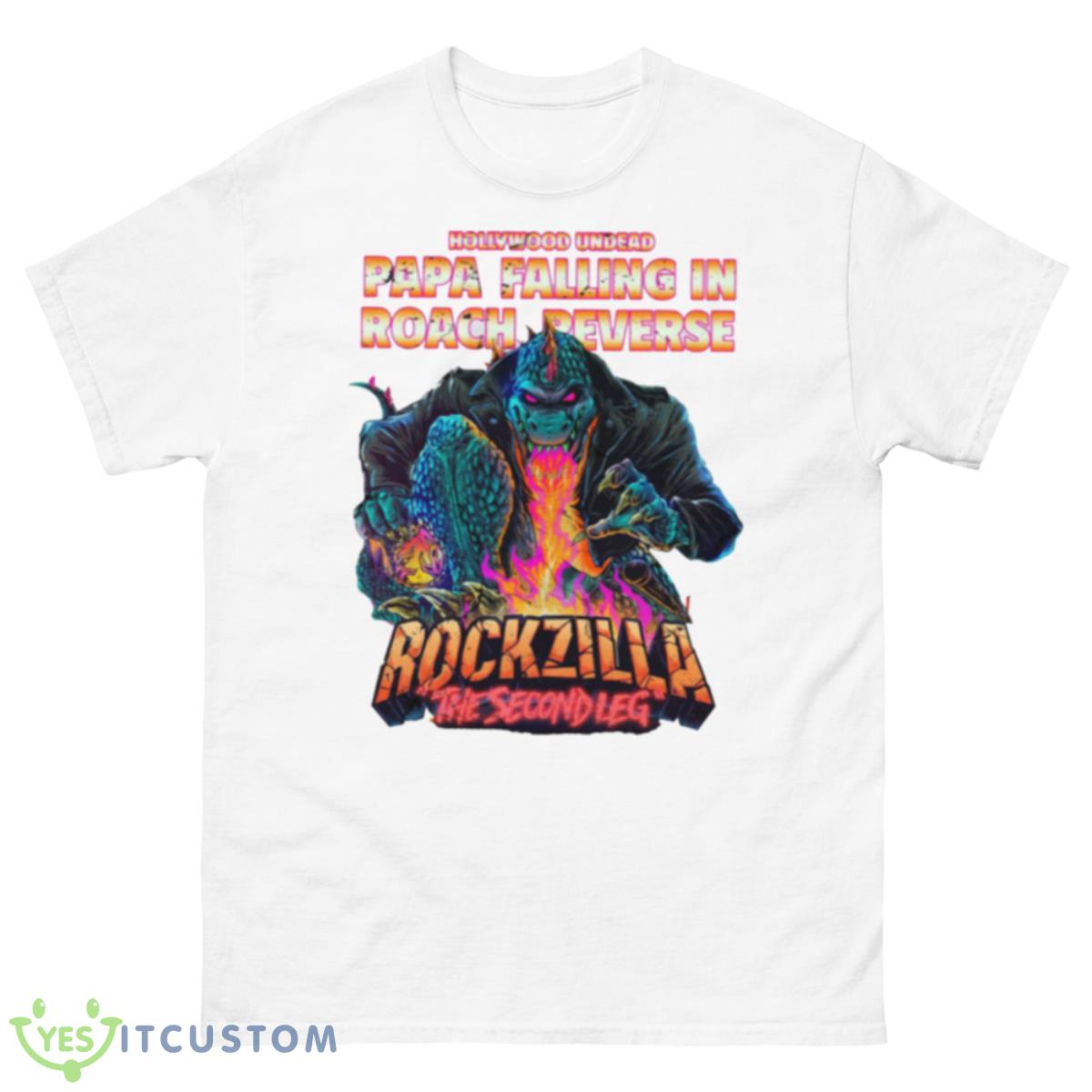 Papa Roach Rockzilla The Second Leg Tour 2023 Shirt 10 Papa Roach Rockzilla The Second Leg Tour 2023 Shirt - 500 Men’s Classic Tee Gildan