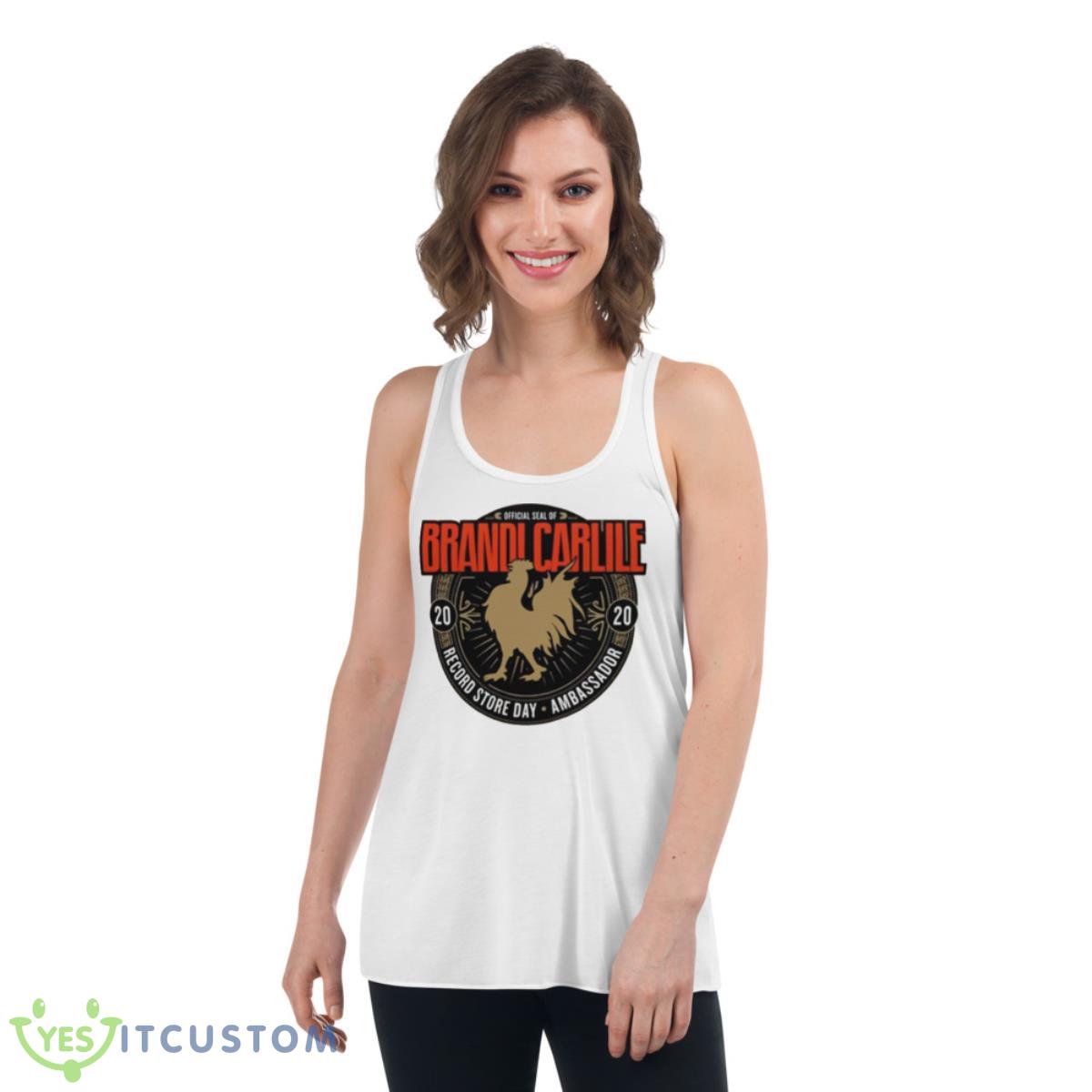 Party Of One Brandi Carlile Shirt 4 Party Of One Brandi Carlile Shirt - Women's Flowy Racerback Tank