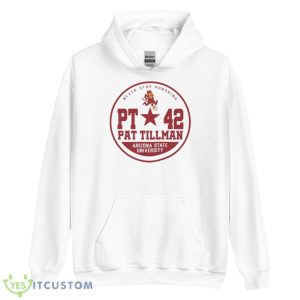 Pat Tillman Gold Arizona State Sun Devils Circle Shirt - Unisex Heavy Blend Hooded Sweatshirt