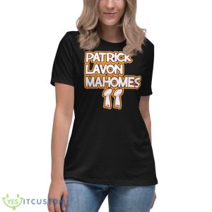 Patrick Lavon Mahomes LIV LVII Shirt 11 Patrick Lavon Mahomes LIV LVII Shirt - Women's Relaxed Short Sleeve Jersey Tee