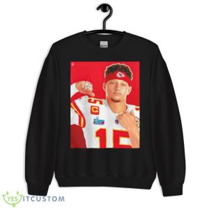 Patrick Mahomes 2x Super Bowl Champion Shirt 8 Patrick Mahomes 2x Super Bowl Champion Shirt - Unisex Crewneck Sweatshirt