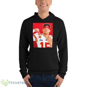Patrick Mahomes 2x Super Bowl Champion Shirt 9 Patrick Mahomes 2x Super Bowl Champion Shirt - Unisex Fleece Pullover Hoodie