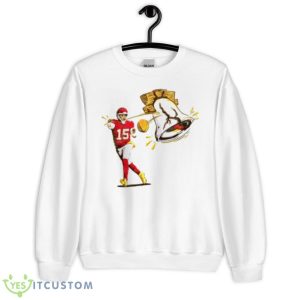 Patrick Mahomes Bell Crack Shirt - Unisex Heavy Blend Crewneck Sweatshirt
