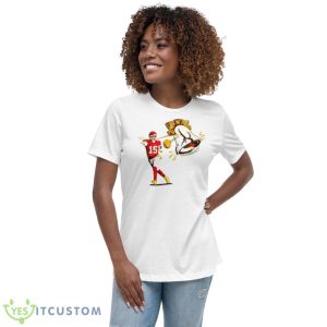 Patrick Mahomes Bell Crack Shirt 9 Patrick Mahomes Bell Crack Shirt - Women's Relaxed Short Sleeve Jersey Tee