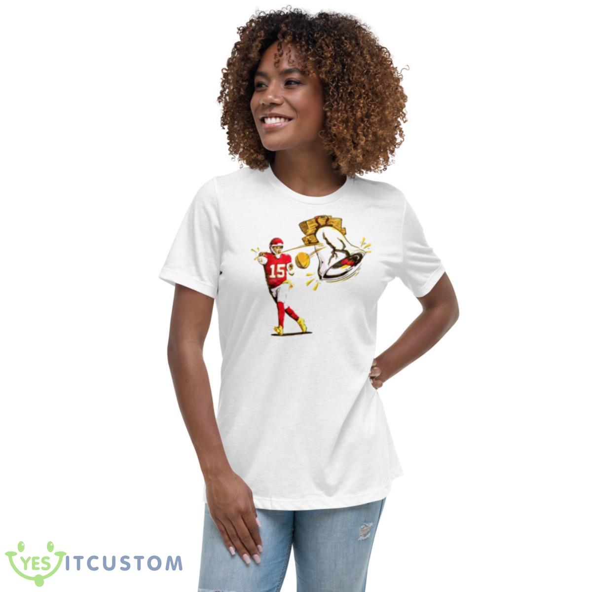 Patrick Mahomes Bell Crack Shirt 5 Patrick Mahomes Bell Crack Shirt - Women's Relaxed Short Sleeve Jersey Tee