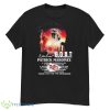 Patrick Mahomes Goat Thank You For The Memories Signature Shirt - G500 Men’s Classic T-Shirt