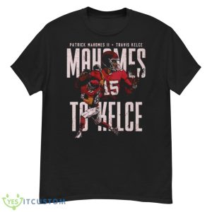 Patrick Mahomes II VS Travis Kelce Kansas City Football Shirt - G500 Men’s Classic T-Shirt