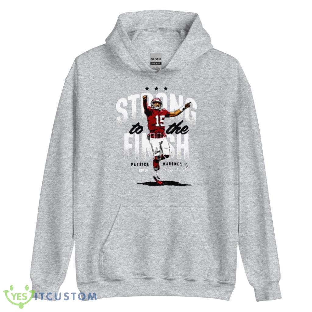 Patrick Mahomes Strong Finish Shirt For Men And Women 5 Patrick Mahomes Strong Finish Shirt For Men And Women Product Photo 5