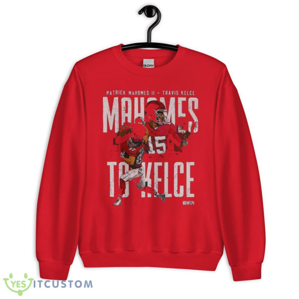 Patrick Mahomes Travis Kelce Kansas City Connection T-Shirt 2 Patrick Mahomes Travis Kelce Kansas City Connection T-Shirt Product Photo 2