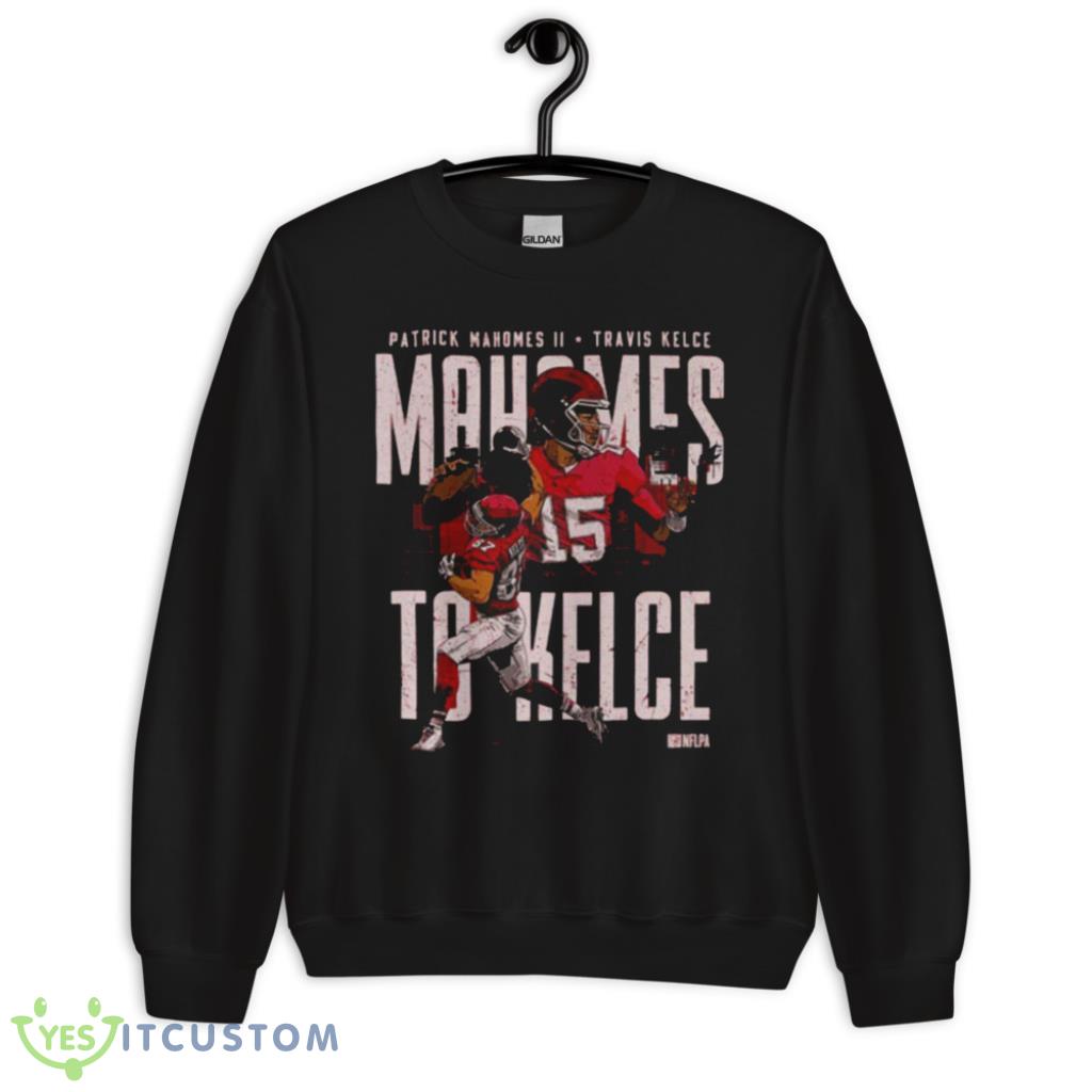 Patrick Mahomes Travis Kelce Kansas City Connection T-Shirt 3 Patrick Mahomes Travis Kelce Kansas City Connection T-Shirt Product Photo 3