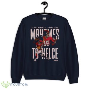 Patrick Mahomes Travis Kelce Kansas City Connection T-Shirt Product Photo 1