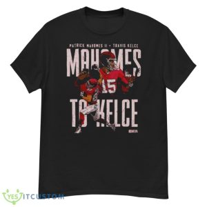 Patrick Mahomes Travis Kelce Kansas City Connection T-Shirt 16 Patrick Mahomes Travis Kelce Kansas City Connection T-Shirt Product Photo 6
