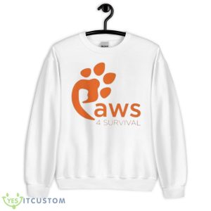 Paws 4 Surviva Shirt - Unisex Heavy Blend Crewneck Sweatshirt