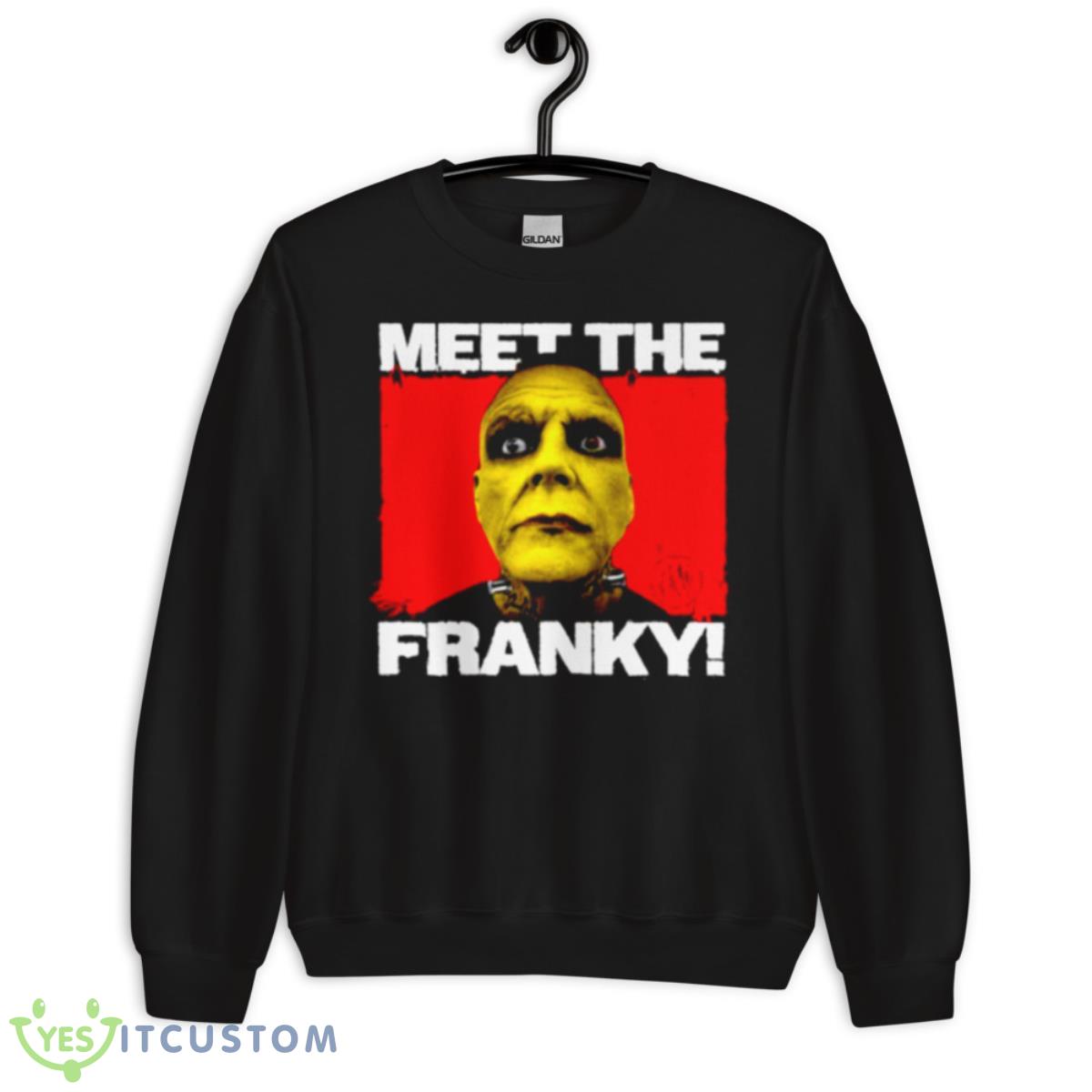 Pco meet the franky shirt 13 Pco meet the franky shirt - Unisex Crewneck Sweatshirt