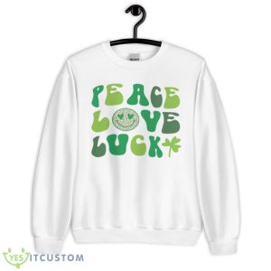 Peace Love Luck Shirt - Unisex Heavy Blend Crewneck Sweatshirt