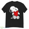 Peanuts Valentine Snoopy Hugging Heart Shirt - G500 Men’s Classic T-Shirt