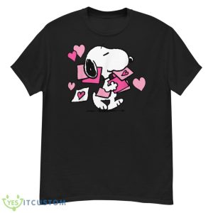 Peanuts Valentines Letter Snoopy Shirt - G500 Men’s Classic T-Shirt