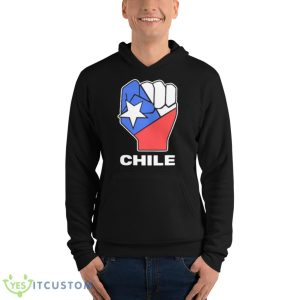 Pedro Wearing Chile Shirt 9 Pedro Wearing Chile Shirt - Unisex Fleece Pullover Hoodie