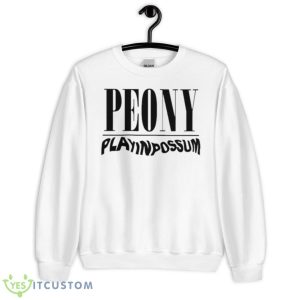Peony Play In Possum Shirt - Unisex Heavy Blend Crewneck Sweatshirt