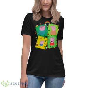 Peppa Pig Family Shirt 11 Peppa Pig Family Shirt - Women's Relaxed Short Sleeve Jersey Tee