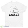 Philadelphia Eagles Big Helmet Football Shirt - 500 Men’s Classic Tee Gildan
