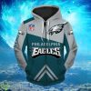Philadelphia Eagles Logo NFL Hoodies Full Over Print Product Photo 1