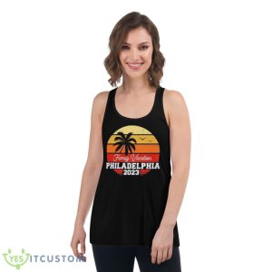 Philadelphia Family Vacation 2023 Shirt - Women's Flowy Racerback Tank