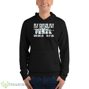 Philadelphia Fly Eagles Fly Super Bowl 2023 Shirt - Unisex Fleece Pullover Hoodie
