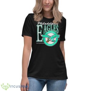 Philadelphia Fly Eagles Fly Vintage Philadelphia Eagle Shirt 11 Philadelphia Fly Eagles Fly Vintage Philadelphia Eagle Shirt - Women's Relaxed Short Sleeve Jersey Tee