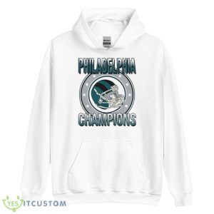 Philadelphia Football Champions Vintage Eagles 2023 Shirt - Unisex Heavy Blend Hooded Sweatshirt