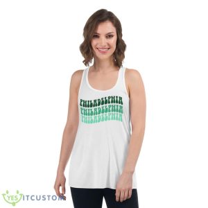 Philadelphia Football Gameday Shirt - Women's Flowy Racerback Tank