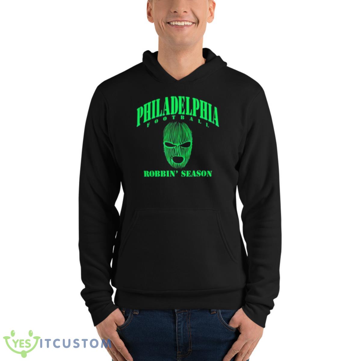 Philadelphia Football Ski Mask Robbin’ Season Shirt 4 Philadelphia Football Ski Mask Robbin’ Season Shirt - Unisex Fleece Pullover Hoodie