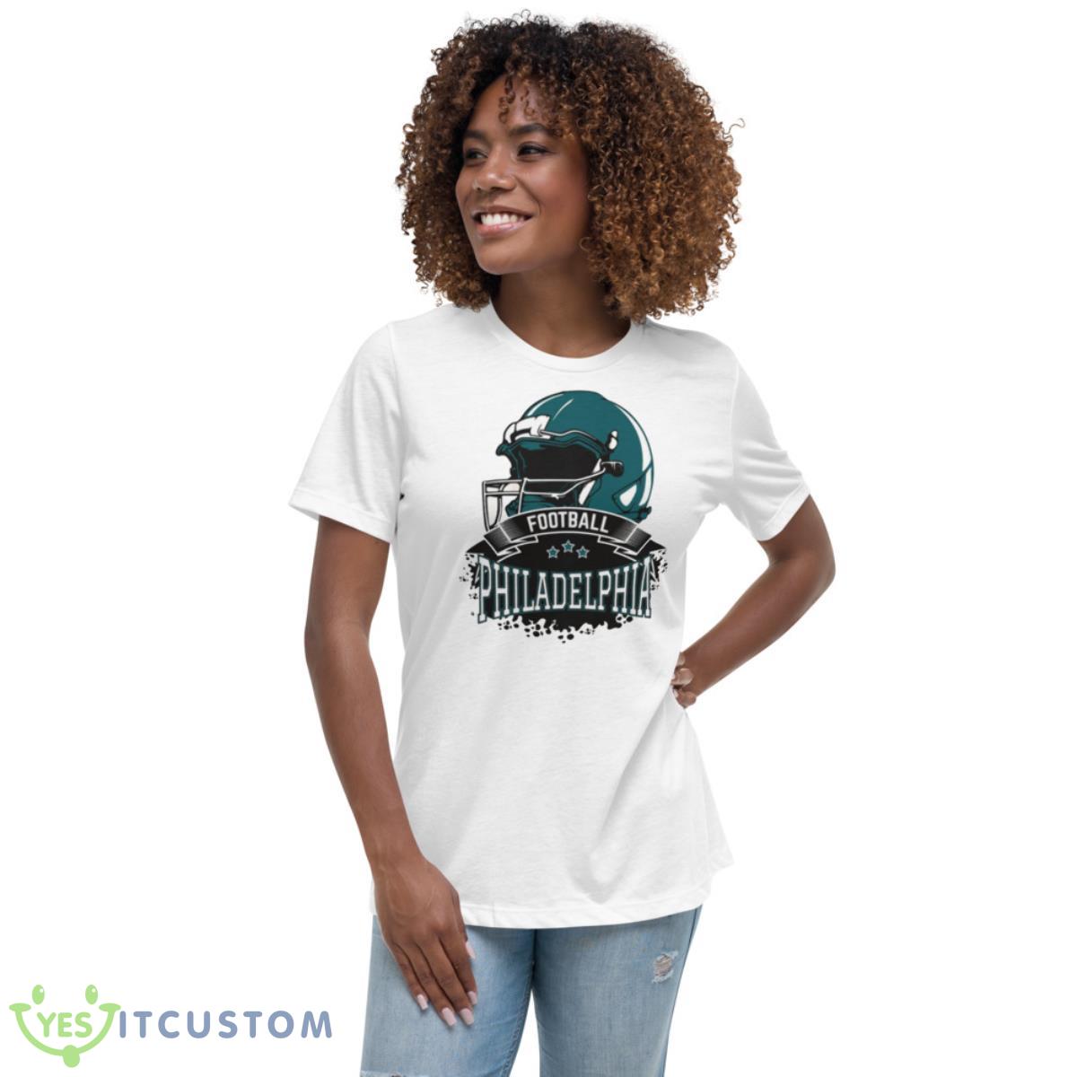 Philadelphia Football Trendy Shirt 5 Philadelphia Football Trendy Shirt - Women's Relaxed Short Sleeve Jersey Tee