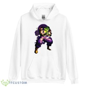 Piccolo Explosion Dragonball Character Shirt - Unisex Heavy Blend Hooded Sweatshirt