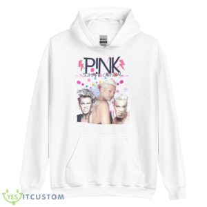 Pink Summer Carnival 2023 Tour Band Vintage Sweatshirt - Unisex Heavy Blend Hooded Sweatshirt