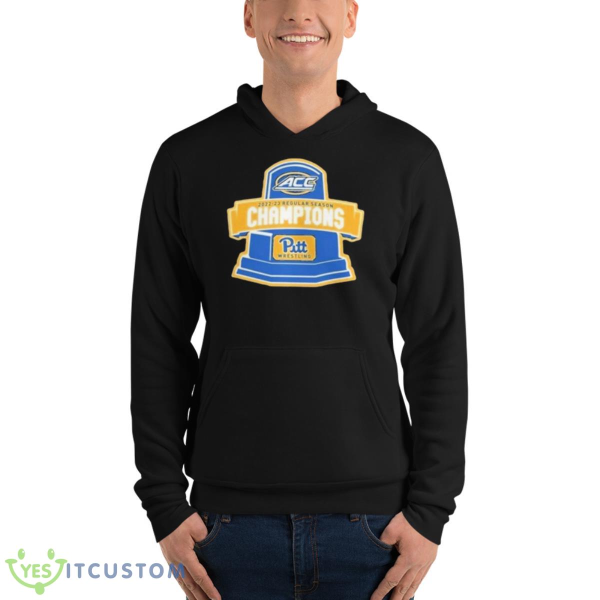 Pitt Wrestling 2023 ACC Regular Season Champions Shirt 4 Pitt Wrestling 2023 ACC Regular Season Champions Shirt - Unisex Fleece Pullover Hoodie