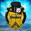 Pittsburgh Steelers Big Logo Backside Hoodies Full Over Print Product Photo 1