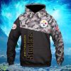 Pittsburgh Steelers Logo Dark Type Hoodies Full Over Print 3 Product Photo 1