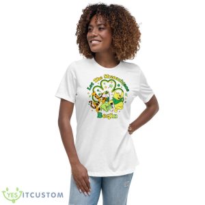 Pooh And Friends Let The Shenanigans Begin Shirt - Women's Relaxed Short Sleeve Jersey Tee