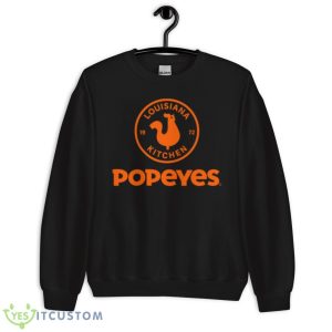 Popeyes Logo With Symbol 2019 Shirt - Unisex Crewneck Sweatshirt