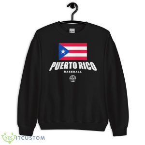 Puerto Rico Baseball LEGENDS 2023 World Baseball Classic Federation Shirt - Unisex Crewneck Sweatshirt