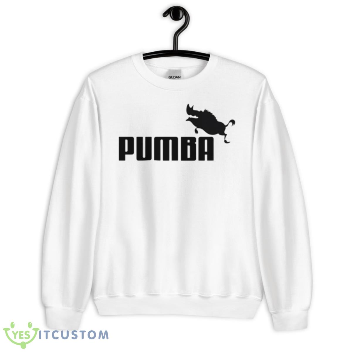 Pumba Puma Logo Style Parody The Lion King Shirt 11 Pumba Puma Logo Style Parody The Lion King Shirt - Unisex Heavy Blend Crewneck Sweatshirt