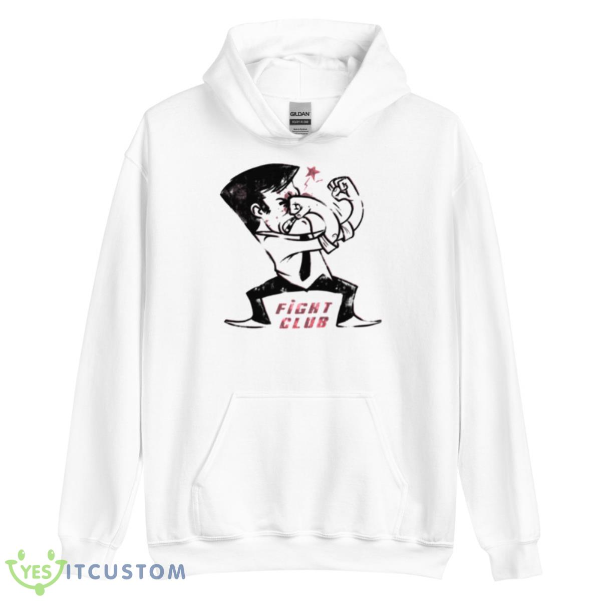 Punching Yourself Fight Club Movie Shirt 3 Punching Yourself Fight Club Movie Shirt - Unisex Heavy Blend Hooded Sweatshirt