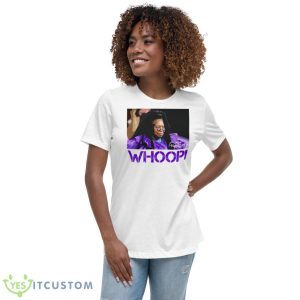 Purplr Girl Whoopi Goldberg Shirt - Women's Relaxed Short Sleeve Jersey Tee