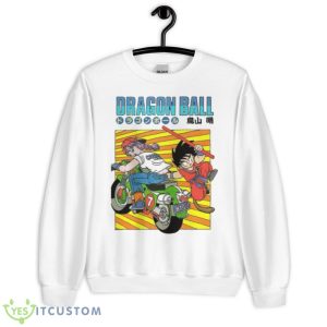 Pursuit General Blue Goku And Bulma Dragon Ball Shirt - Unisex Heavy Blend Crewneck Sweatshirt
