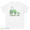 Pushing My Luck Construction Shirt - 500 Men’s Classic Tee Gildan